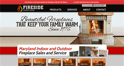Desktop Screenshot of firesidestone.com